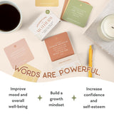 52 Daily Positive Affirmation Cards For Moms, Inspirational First Mother'S Day Gifts For New Mom Postpartum, Mindfulness Cards To Provide Encouragement For Motherhood