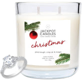 Christmas Candle With Ring Inside (Surprise Jewelry Valued At 15 To 5,000 Dollars) Ring Size 7