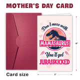 Gifts For Mom - Birthday Card For Mom From Daughter, Son, Kids, Husband - Wife Gift - Unique Present Ideas For Mother, Mother In Law, Wife, New Mama - Greeting Card
