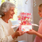 Happy Birthday Card For Grandma Pop Up Gift Card Box From Granddaughter Grandson Best Nana Grandma Birthday Funny 3D Colorful Foldable Celebration Greeting Cards With Envelope For Women