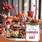 Christmas How Many Candy For Baby Shower Game, Christmas Party Decorations, Pack 1 Sign And 50 Game Cards, Christmas Baby Shower Games, Gender Neutral Party Supplies(Sdtgyx02)