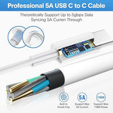 118W USB C Charger Fast Charging Adapter with USB C Cable for MacBook Pro Air M1 M2 M3 M4 M5 iPad Samsung
