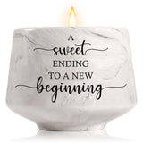 Farewell Gifts For Coworkers New Beginnings Gifts For Women New Beginnings Candle For New Job, Going Away, Retirement, Leaving, Graduation, Closing Gift - A Sweet Ending To A New Beginning Candle