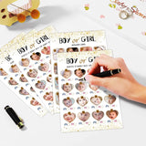 Boy Or Girl Baby Shower Game-31 Cards(Including Answers),Gender Reveal Party,For Mom, Dad, Kids, Women, Men, Gender Neutral Unisex Set