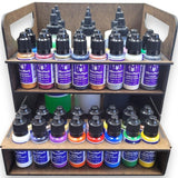 Micro-Mark Acrylic Paint Set with Storage Rack, 16 Colors, Metallic and Standard Finishes, Made in USA