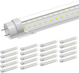 20 Pack 4FT T8 LED Bulbs 36W 5400LM 6500K Daylight Ballast Bypass Fluorescent Replacement