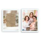 Snowflakes Prediction And Advice Cards - Pack Of 25 - Winter Wonderland Gender Reveal Baby Shower Game Wishes For Mommy & Daddy Message Baby It’S Cold Outside Activity Keepsake Frost Holiday G782-Pdav