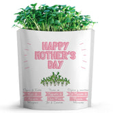 Mother'S Day Card | Greeting Card Greeting Cards With Organic Microgreens! Just Like A Post Card, Simply Mail And Recipient Gets To Grow & Eat | Cards For All Occasions | 1 Pack