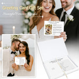 Advice And Wishes For The Mr And Mrs - 50Pcs Wedding Advice Cards & Box, Bridal Shower Game Card, Wedding Shower Decorations
