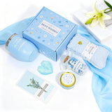 Birthday Gifts For Women,Unique Blue Gifts Basket Ideas For Women Gifts Box For Her Self Care Relaxing Spa Gift Set Birthday Presents Female Friendship Gifts For Best Friend Bestie Girlfriend