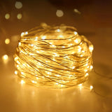Timer Led String Lights,1 Pack Mini Battery Powered Silver Wire Starry Fairy Light,Battery Operated Micro Lights For Bed