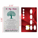 Valentines Day Card For Nana, Gift For Nana Birthday Easter Mother'S Day Thanksgiving Wedding Card From Grandchild