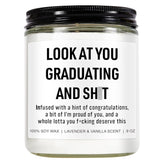 Funny Grad Candle, 2026 Graduation Gifts For Her, Him - College, High School, Masters Degree, Phd, Law School, Nursing & Nurse Graduation Gifts For Women, Men - 9 Oz