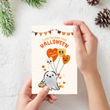 Cute Halloween Love Card, Anniversary Card, Vintage Halloween Card, Valentines Day Card, I Love You More Than Halloween