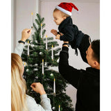 Christmas Tree Candles With Crystal Ball, Window Candle With Timer Of Wand Remote, Battery Operated Flameless Taper Candles, Flickering Warm Light, Xmas Home Ornaments, Wedding Party Décor