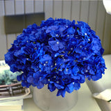 Artificial Hydrangea Flowers Pack Of 10 Royal Blue Fake Hydrangea With Stems For Wedding Home Party Shop Baby Shower Decor Table Centerpieces Bouquets Diy Floral Decoration