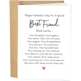 Galentine'S Day Card For Best Friend, Best Friend Galentines Day Card, Poem Valentine'S Day Card For Bestie Bff, Galentine'S Day Gifts For Friends, Happy Galentine'S Day To A Special Best Friend