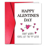 Special Valentine’S Day Card For Men, Funny Greetings For Him, “You Take My Breath” Card