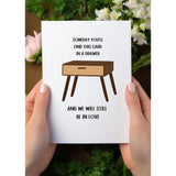 -Someday You'Ll Find This Card In A Drawer Card - Happy Anniversary Card Greeting Card Funny Husband Happy Valentines Day