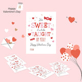 30 Pcs How Sweet It Is To Be Taught By You Valentine'S Day Card, Sweet Teacher Valentine, Student Valentine Card, Preschool Cute Valentine Cards, Valentine Card For Teacher Vds02