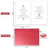 Valentine'S Day Card For Husband, Special Love Card For Him, Romantic Gift For Husband, I Love You So Much, Heartwarming Valentine'S Day Card For Spouse