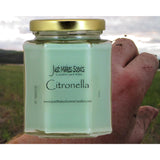 Citronella Scented Blended Soy Candle For Indoor Use By (Citronella)