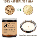 Poodle Candle, Poodle Funny Dog Gift, Poodle Mom, Poodle Dog Candle, Birthday Gift, Poodle Owner Gift, Dog Lovers Gift, Poodle Parents Day Gift