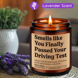 Candle Passed Driving Test Gifts, New Driver Gifts For Teen Boys Girls Women Men, Funny Driving License Congrats, Road Test, Man Cave, Cool Congratulations Presents For New Truck Drivers