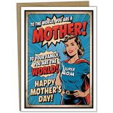 - Funny Mothers Day Card From Kids (Handmade In Usa) - Funny Mothers Day Card From Son, Daughter, Husband (5X7 Inch, Blank Inside) With Kraft Envelope (Peel-Seal)