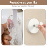 Suction Cup Hooks For Shower: 15 Lb Strong Wall Hanger For Bathroom, Front Door, Glass, Window, Rv, Holder For Towel, Christmas Wreath, Coat, Loofah, Waterproof & Reusable, Cream White 10-Pack