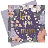 Mothers Day Card For Mom From Daughter Or Son - Heartfelt Message Inside - Unique Design With Room For Personal Note