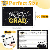50Pack Graduation Advice Cards, Advice For The Graduate, Graduation Party Games Ideas Activities Supplies Graduate Decorations Favor Grad Celebration Party Supplies For High School/College/Senior School