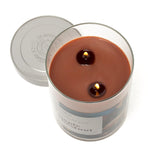 Lidded Maple Chestnut Scented Candle, Extra Large Jar