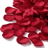 Artificial Petals Rose Petals 200Pcs Silk Rose Petals Flower Petals For Wedding Flower Girl Basket Anniversary Romantic Night Party Table Centerpieces Valentines Decoration(Rose Red)