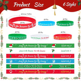 120 Pcs Jesus Is The Reason For The Season Silicone Bracelets Bulk Christmas Religious Rubber Wristband Christian Bracelets Stocking Stuffers Gifts Church Event Party Favors