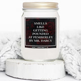 You Nique Designs Pride And Prejudice Gifts, Jane Austen Gifts 8Oz Candle, Cool Surprise For Bookworms, Book Themed Present, Unique Bookworm, Bookish Ideas For Book Readers (Lavender & Vanilla)
