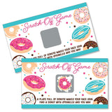 Big Dot of Happiness Donut Worry, Let’s Party - Doughnut Party Game Scratch Off Cards - 22 Count