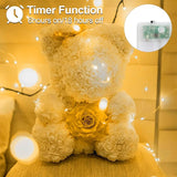 2 Pack Battery Operated Fairy Lights 33FT 100 LED Warm White Mason Jar String Lights with Timer Waterproof for DIY Party Decor