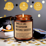 Candle, Dissertation Defense Success, Phd Graduation Gifts, Doctorate Graduation Gifts For Doctoral Graduates, Women, Men, Her, Him, Doctoral Degree Students, 2026 Funny Congrats Grad Present