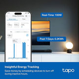 Smart WiFi Power Strip Matter Compatible 6 Outlets 3 USB Ports Energy Monitoring Surge Protector