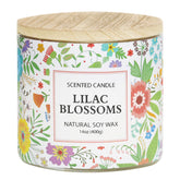 Spring Candle,Easter Scented Candles, Floral Scented Candle, Blossoms Gardenia Scented Candle,Large 3 Wicks, 14 Oz
