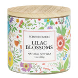 Spring Candle,Easter Scented Candles, Floral Scented Candle, Blossoms Gardenia Scented Candle,Large 3 Wicks, 14 Oz