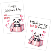30 Pack Valentine'S Exchange Gifts For Coworkers, Panda Bear Funny Valentines Cards For Coworkers Work Bestie Boss Employees, Work Themed Valentines Cards Bulk, The Best Card For Manager Boss
