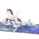 Unicorn Pop Up Card, Unicorn Birthday Card, Pop Up Birthday Card, Anniversary Card, Thank You Card, 3D Pop Up Greeting Cards For Kids, Girl,Women,Sister