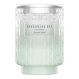 Chesapeake Bay, 8oz Marine Drift Scented Candle, Mood Evoking Fragrance, Textured Sea Glass-Inspired Jar, Premium Soy Blend Wax with Essential Oils, Coastal Fragrance for Home Décor or Gifting