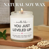 Promotion Gifts For Women At Work, New Job Candle Gifts, Congratulations Gift For Women, Funny Congrats Gift For Coworker, Gamer, Friend, Boss, Teachers, Nurses, Work Celebration Present