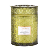 Starlit Golden Fir Candle – Pine, Cedarwood, Fir Balsam | 19 Oz Large Wooden Wick Candle | Natural Soy Wax | 90 Hours Clean Burn | Gift-Ready For Hosts & Gatherings