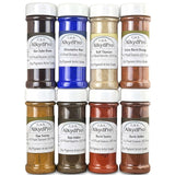 Ultramarine Blue, Titanium Buff, And Earth Pigment Set For Oil Paint, Watercolor, Acrylic, Epoxy Resin, Encaustic, And Concrete, Dry Powder Artist Grade, 4.5 Fl Oz (Pack Of 8)