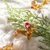 Dachshund Dog String Lights, 10Ft 30 Leds Wiener Dog Battery Operated Fairy Lights With Timer, Pets Theme Decoration For