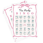 Tea Party Games For Women - 20 Unique Cards - Tea Party Bingo Game Supplies For Adults - Decorations & Favors For Birthday, Bridal Shower, Baby Shower & Mother'S Day